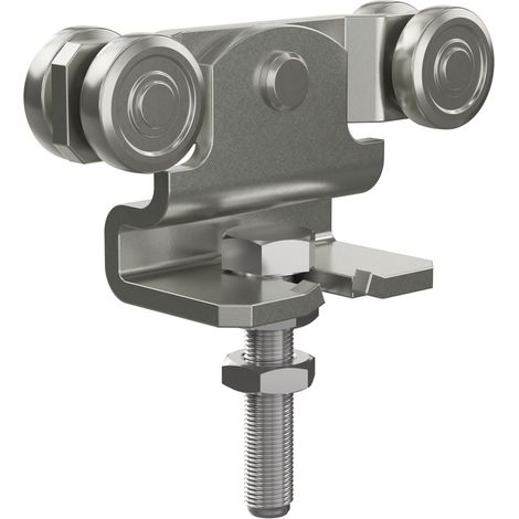 Mecanismo de rodillos M16 145x52mm máx. 200 kg dos pares acero galvanizado 9244