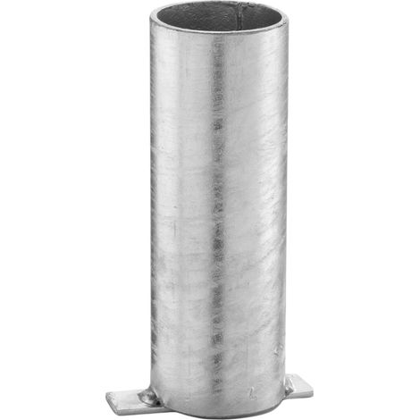 Andrys Bussola per Palo da 6cm da Cementare - Zincata Argento