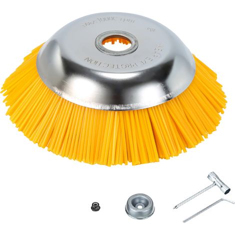 SWANEW Spazzola per erbacce 1-2pcs altro accessorio spazzola in nylon per tosaerba 25.4x200mm -Confezione da 1 (1/5)