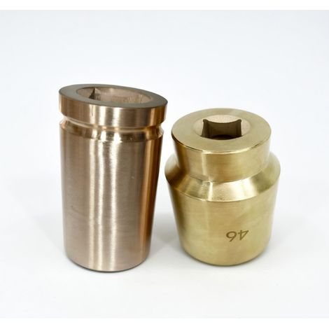 Bussola antiscintilla 32 mm 1/2 bronzo all'alluminio (1/5)