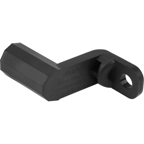 Support de Fixation Multi-Fonction pour Moto - Support pour GPS/Chargeur USB/Lumières sur Ecrou de Miroir de Retroviseur ABS Noir (1/5)