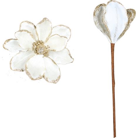 Fleur artificielle de Noël, réaliste et réutilisable, simulation de sapin, décoration de maison, fête et mariage (1/5)