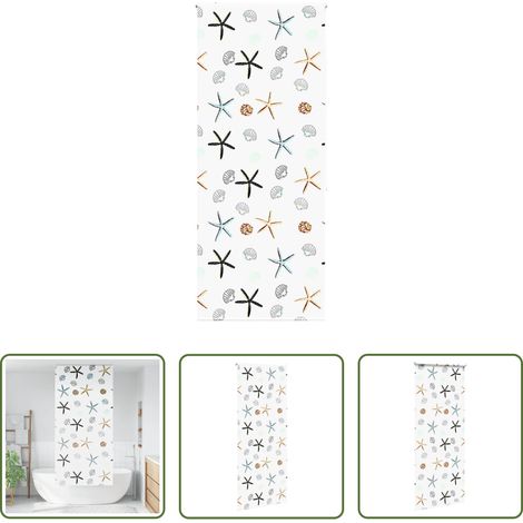 Intimité salle de bain - Store enrouleur de douche 110x240 cm largeur du tissu 106 cm (1/5)