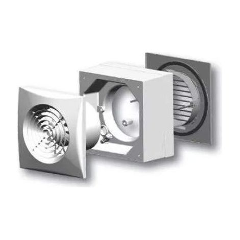 S-p Kit de montaje aireador blanco compacto y funcional