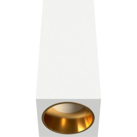 Plafoniera classica lampadari bartalini niwt short o gu10 led gesso verniciabile metallo