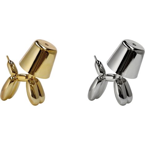 Regalo Italiano Lampada Touch Ricaricabile Eliad D 14 Cm H 19 Ass. Oro Argento 1 Pz