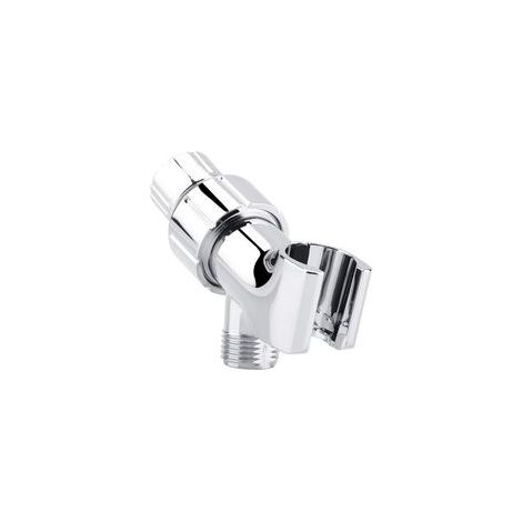 Support monté sur bras de douche Chromage Pomme de douche à 3 voies Inverseur Accessoires de salle de bain Support de pommeau de douche (1/5)