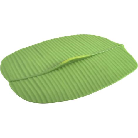 Charles Viancin - Coperchio de silicone Banana Leaf per conservare e cucinare gli alimenti, 35x25cm - Guarnizione - Forno, microonde, freezer, fornelli e lavastoviglie
