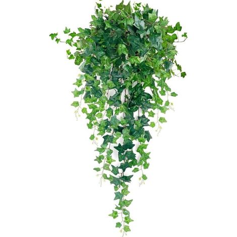 Lierre Artificiel Tombant 120cm Plante Artificielle Verte Décoration Intérieur Extérieur Suspendue pour Maison Bureau (1/4)