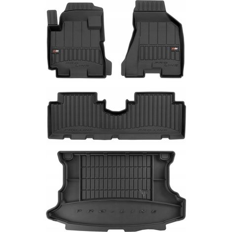 Ensemble de tapis de sol 3D en caoutchouc pour Kia Sportage 2 (2004-2010) (1/5)