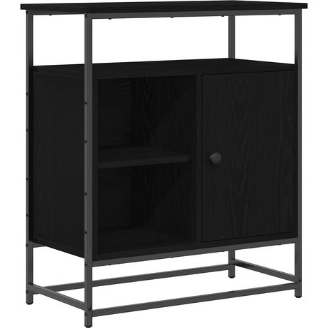 Maison Exclusive - Buffet Chêne noir 69 x 35 x 80 cm Bois d'ingénierie (1/5)