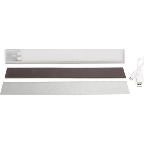 Ortviai Lampe LED sans fil pour placard et sous-meuble – Détecteur de mouvement infrarouge, rechargeable par USB, 3 modes d’éclairage (1/5)