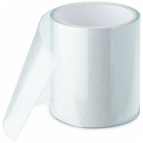 Unterwasserklebeband, Dichtungsband, Reparaturklebeband für Schwimmbecken, Zelte, Planen, Dachrinnen, Schlauchboote, Acrylatkleber (10 cm × 150 cm, transparent)
