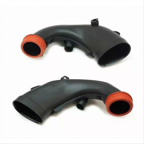 2pcs Durite Turbo Admission Moteur Compatible BMW Série 5 6 7 X5 X6 E70 E71 (1/5)
