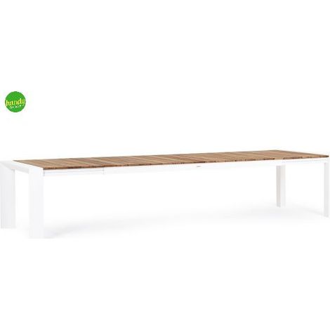 Tavolo allungabile Cameron Bizzotto Bianco 253/319/384 x 110 cm (1/5)