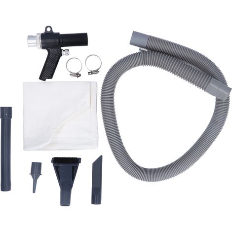 Pistolet à Air comprimé, outil de nettoyage pneumatique à Double usage avec différents accessoires de buse (1/5)