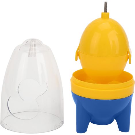 Tourniquet à Œufs Portable Bleu - Forme Amusante, Rotation Homogène à Haute Torsion, Fabrique des Œufs Dorés Manuellement (1/5)