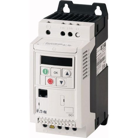 Variateur de vitesse DC1 3~/3~400V 2 2A 0 75kW IP20 EATON DC1-342D2NN-A20CE1