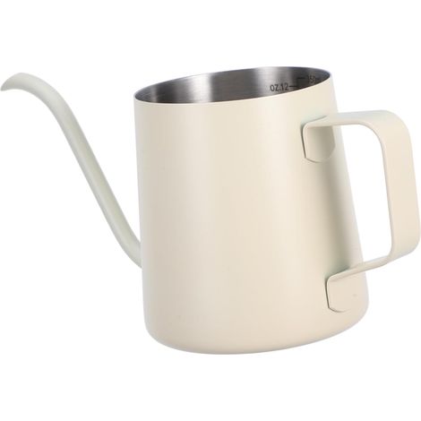 Bollitore in acciaio inox con beccuccio per preparare caffè e tè - Design elegante per ufficio e uso esterno