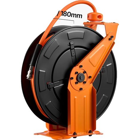 Einziehbare Druckluftschlauchtrommel, 300 PSI Kapazität, 15 m (1/2)