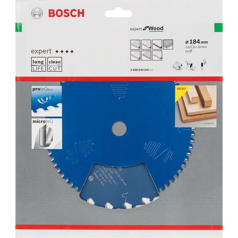Accessories 2608644041 Lame de scie circulaire expert for wood 184 x 30 x 2,6 mm 24 (1/4)