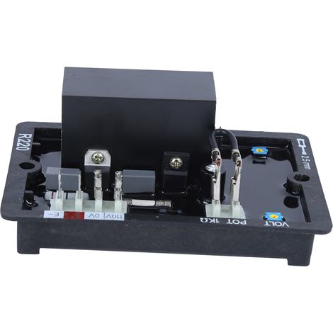 Groupe électrogène R220 avec régulateur de tension automatique et AVR. (1/5)