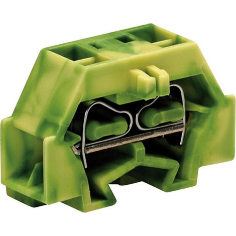 Borne d'extrémité WAGO 260-337 8 mm ressort de traction Affectation: terre vert, jaune 1 pc(s)
