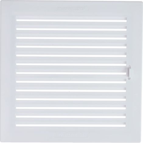Anzapack 814331S – Griglia con chiusura, 20 x 20 cm. Plastica bianca.