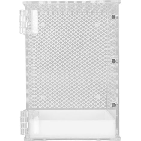 Réservoir de Terrarium pour reptiles, en acrylique, très Transparent, habitat clair pour léopard, Gecko, serpent, grenouille S (1/5)