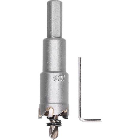 Wie man einen Sägebohrer-Öffner aus Hartmetall (TCT) zum Bohren und Schneiden von Metall und Holz (20 mm) herstellt