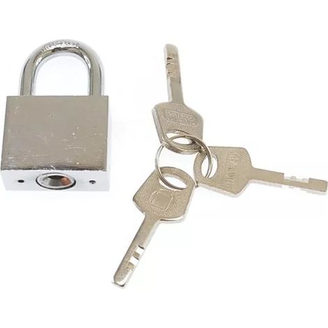 Cadenas et 3 clés (combinaison différente par cadenas)