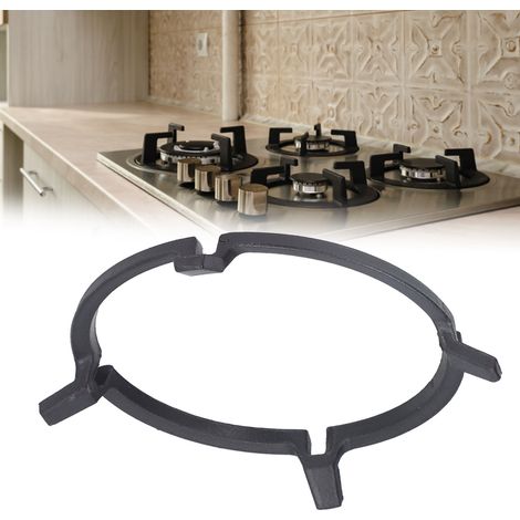 Support de cuisinière à gaz, grille antidérapante pour petites casseroles, support pour casseroles à lait et poêles, accessoires pour plaques de cuisson en fonte, grille de cuisinière universelle renf (1/5)