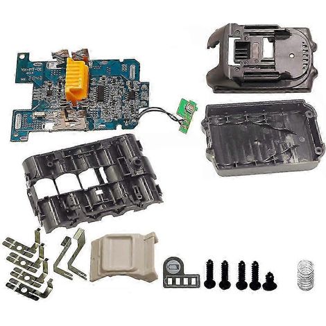 Boîtier de batterie DIY avec protection monocellulaire, BMS de détection pour batterie Makita 18 V BL1830 BL1820 BL1815 BL1860B LXT 400 js (1/5)