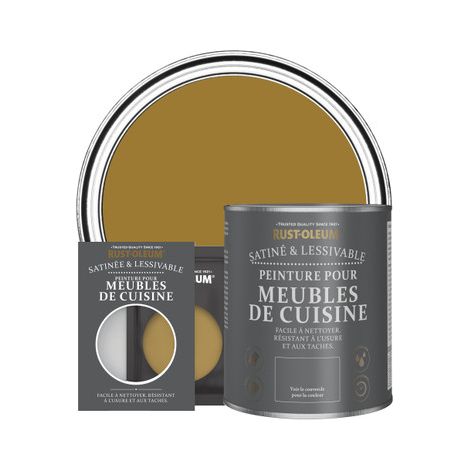 Peinture pour Meubles de Cuisine, Finition Satinée - Moisson (1/2)