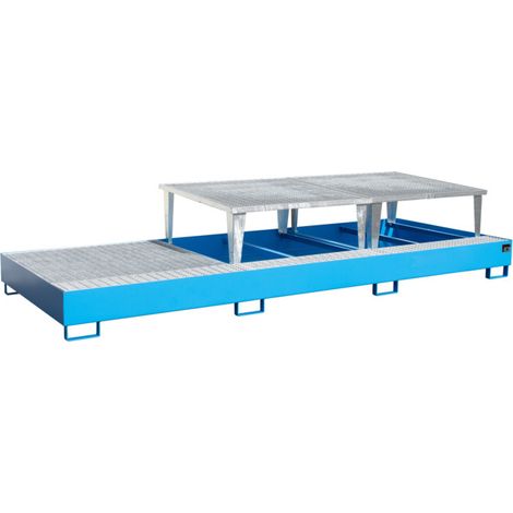 Bauer Südlohn Bac de rétention AWA 32, peint, bleu clair (1/2)