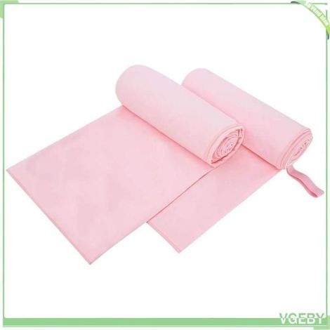 42011491 Serviettes de sport 2 pcs Rose 200 x 100 cm (1/5)