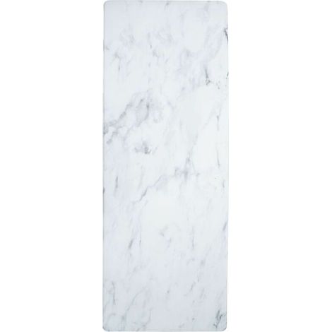 Tapis de cuisine vinyle imprimé marbre 45x120 cm – Résistant à l'eau – Mousse intérieure pour confort – Entretien facile (1/5)