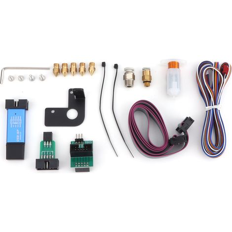 Kit de Capteur de Nivellement Automatique pour Imprimante 3D, Module de Lit Chauffant avec Tube PTFE et Buse en Laiton (1/5)