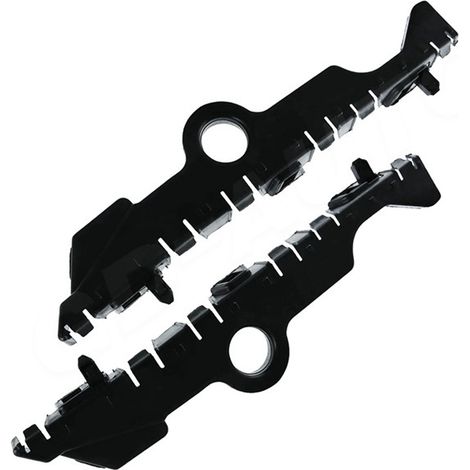 1 pair of 84624943 and 84624944 are suitable for 19-22 Chevrolet Silverado front bumper cover brackets. (1/4)