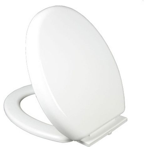 023 Fabricant de panneaux inférieurs pour abattant de toilettes en gros, plaque d'abattant de toilettes épaissie, abattant de toilettes à fermeture douce à l'ancienne, silencieux. (1/5)