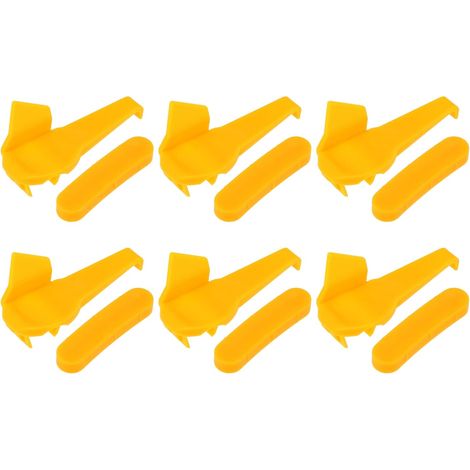 Lot de 6 têtes de démontage de pneus en plastique pour changeur de pneus (1/5)