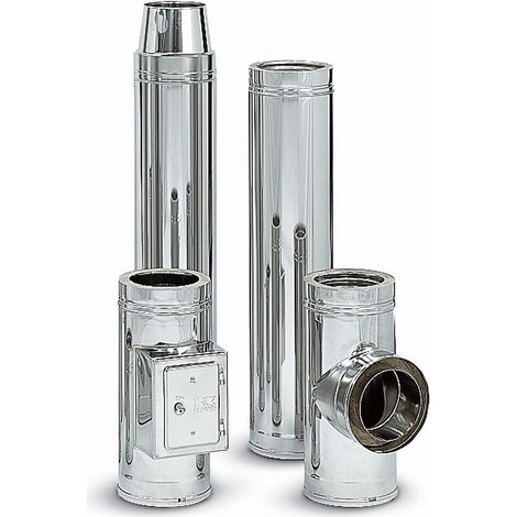 ASD-Edelstahlabgasanlage kpl., doppelwandig, Typ 200-D - 1085375 von Remko
