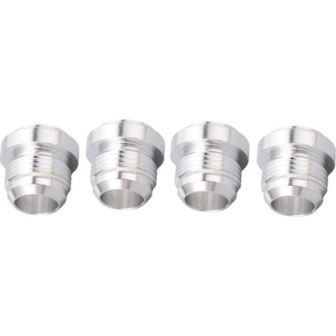 Lot de 10 adaptateurs de conduite de carburant universels AN12 mâles en alliage d'aluminium usiné 7/8 po pour automobile (1/5)