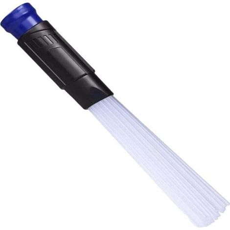 Tube Universel Aspirateur Poussière Brosse Nettoyage Multifonction Portable Accessoire Ménager Noir (1/3)