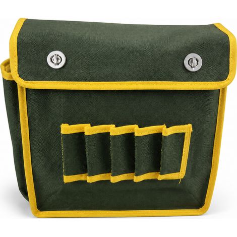 Bolsa portaherramientas de lona reforzada 35cmx30cmx10cm (1/5)