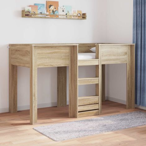 Cama Litera para Niños Roble 75 x 190 cm (1/5)