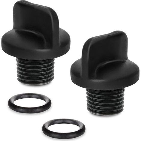 Ablassschraube R0446000, zwei O-Ring-Stopfen, geeignet für Filtrationspumpen und Wasseraufbereitungssysteme. 2 Stück (1/4)
