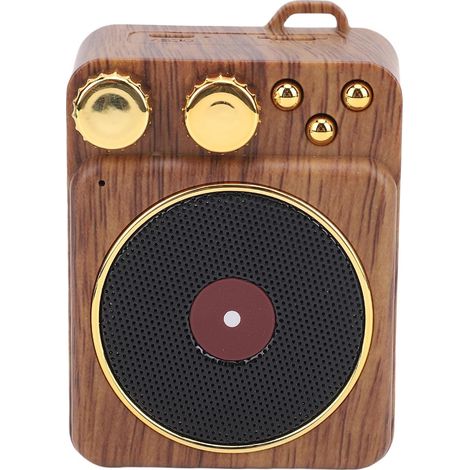 Retro-Musikradio mit magnetischer Rückseite (1/5)
