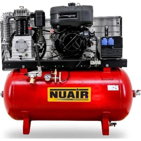 Compresseur d'air thermique bi-Energie 230 litres 11 CV (1/2)