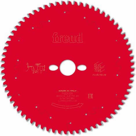 Lama per sega circolare portatile FREUD - Ø250 2,8/2 AL30 Z68 TP -5° - F03FS09835 -FR23A001T